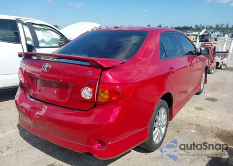2009 Toyota Corolla S из США, поврежденный, VIN 2T1BU40EX9C137093